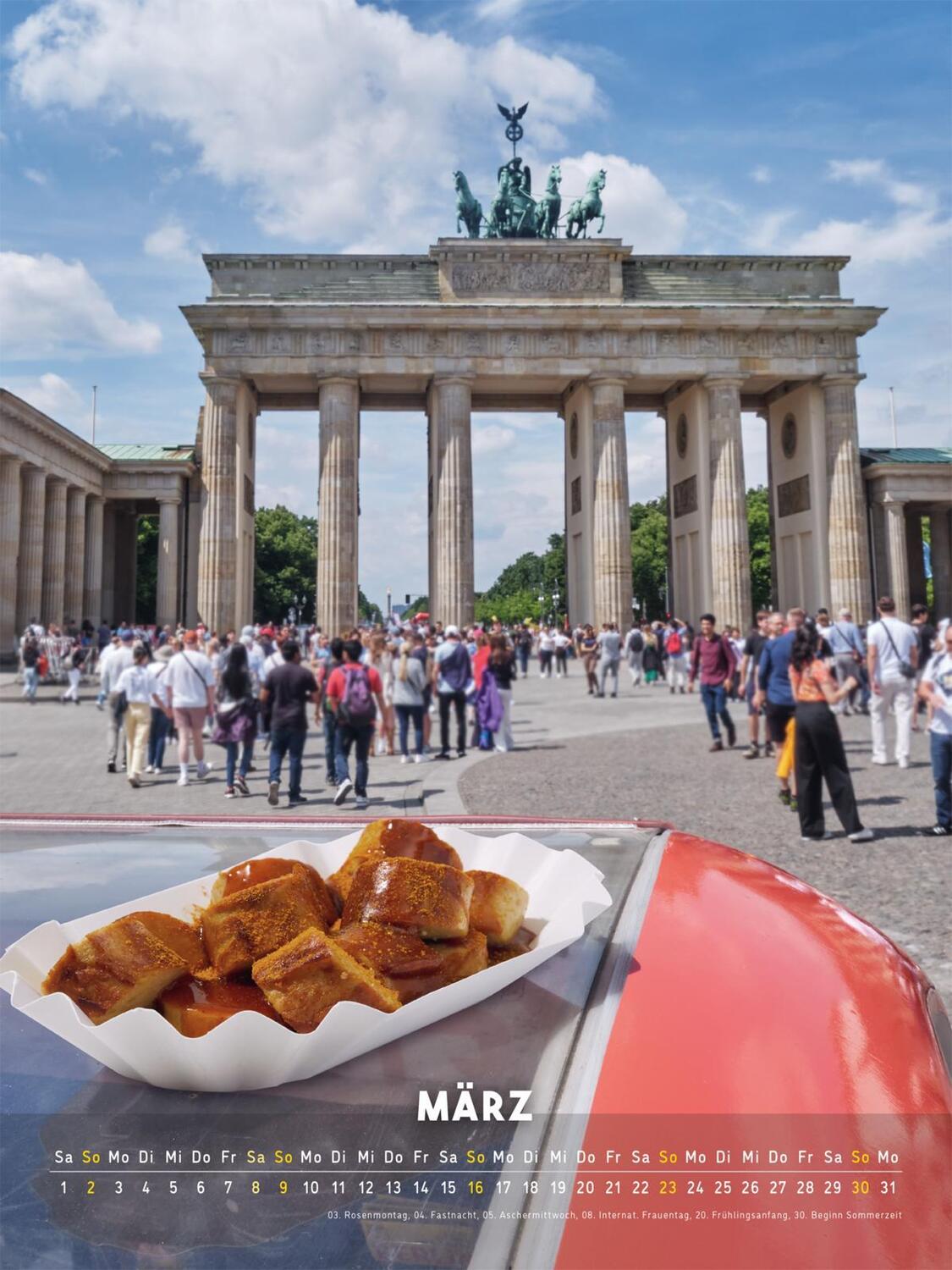 Bild: 9783830321330 | Der Currywurst-Kalender 2025 | Lappan Verlag | Kalender | 28 S. | 2025