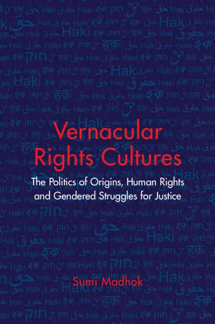 Cover: 9781009423939 | Vernacular Rights Cultures | Sumi Madhok | Taschenbuch | Englisch