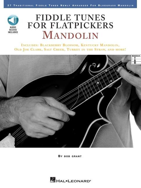 Cover: 9780825687532 | Fiddle Tunes for Flatpickers - Mandolin Book/Online Audio | Bob Grant