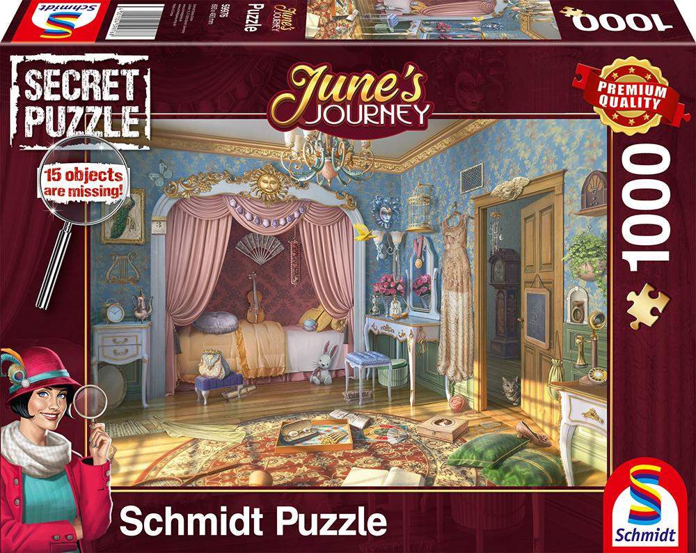 Cover: 4001504599768 | Junes Schlafzimmer | Puzzle June´s Journey 1.000 Teile | Spiel | 59976