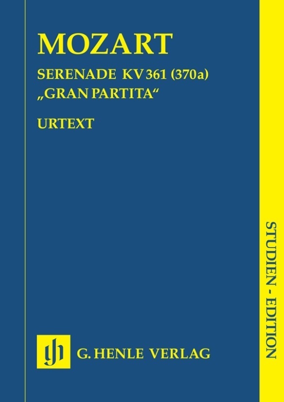 Cover: 9790201898094 | Gran Partita B-dur KV 361 | Gran Partita in Bb major K. 361 | Wiese