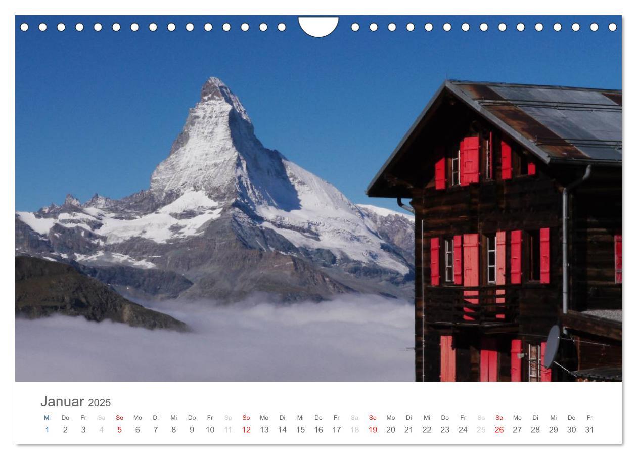 Bild: 9783435682355 | Magie Matterhorn (Wandkalender 2025 DIN A4 quer), CALVENDO...