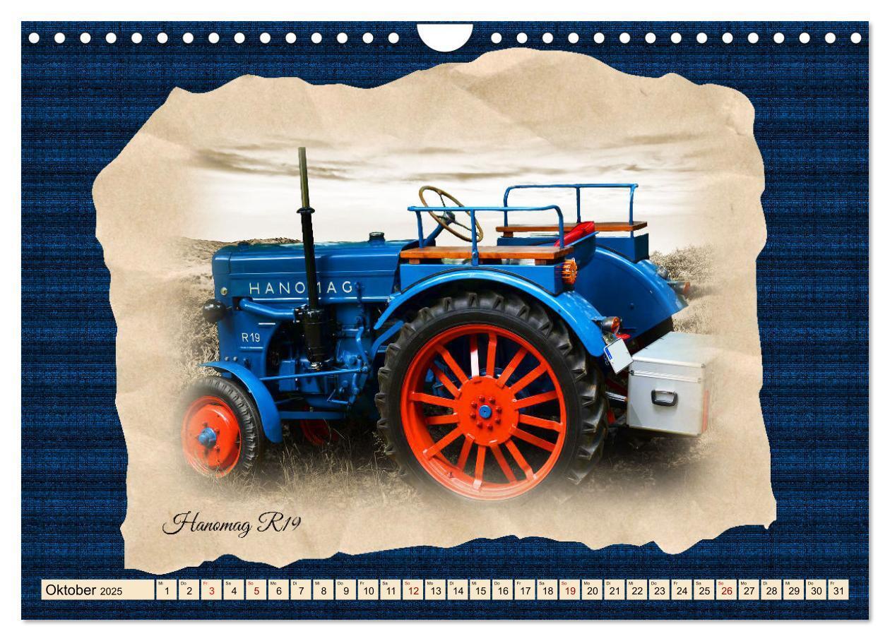 Bild: 9783383845970 | Hanomag Schlepper (Wandkalender 2025 DIN A4 quer), CALVENDO...