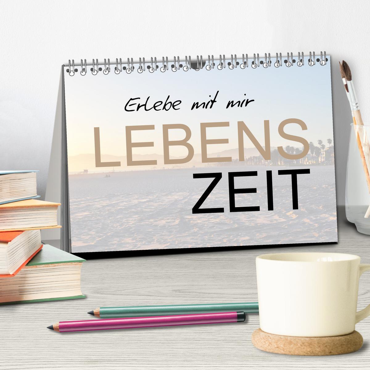 Bild: 9783435031467 | Erlebe mit mir Lebenszeit (Tischkalender 2025 DIN A5 quer),...