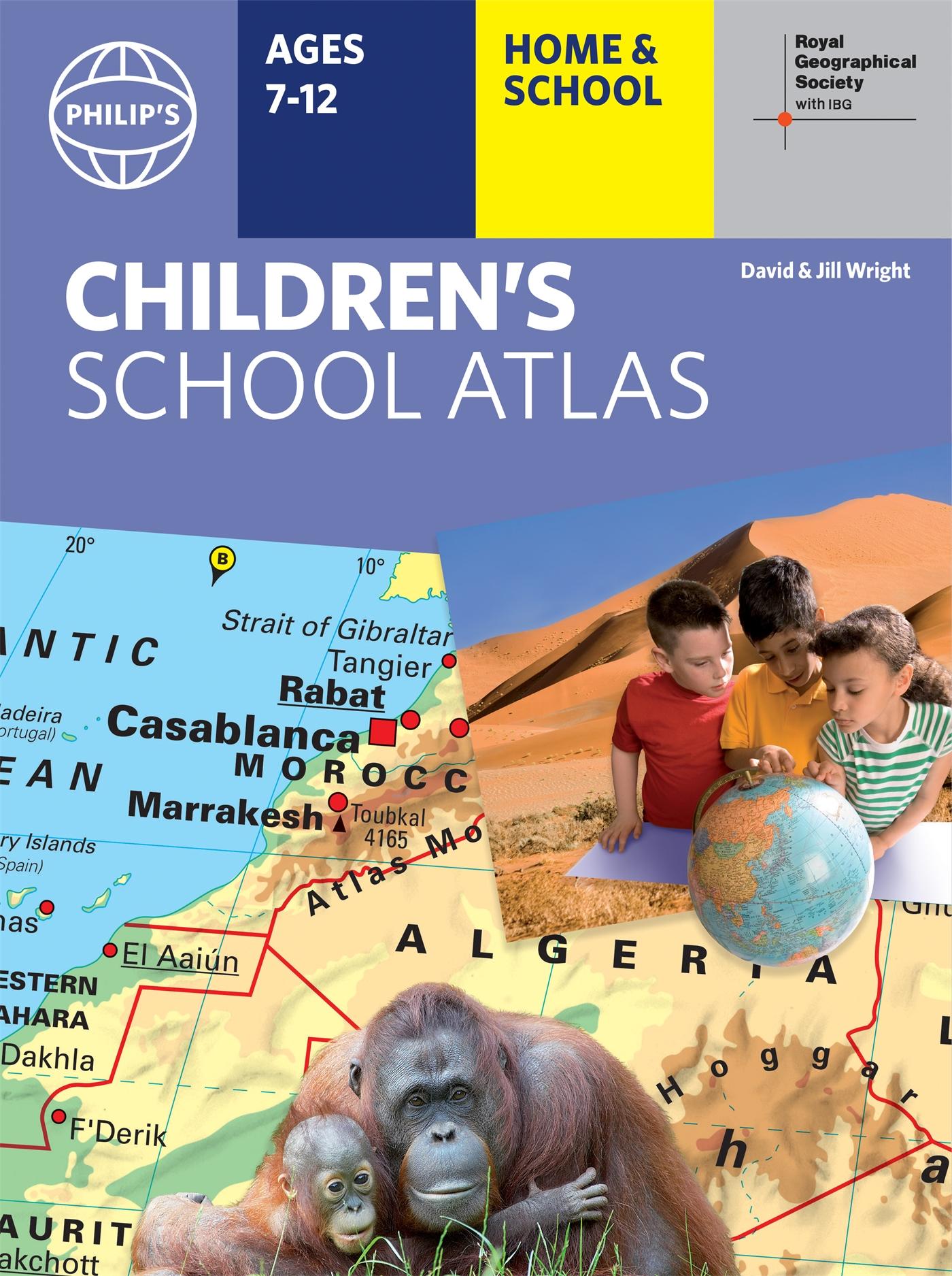 Cover: 9781849075817 | Philip's RGS Children's School Atlas | David Wright (u. a.) | Buch