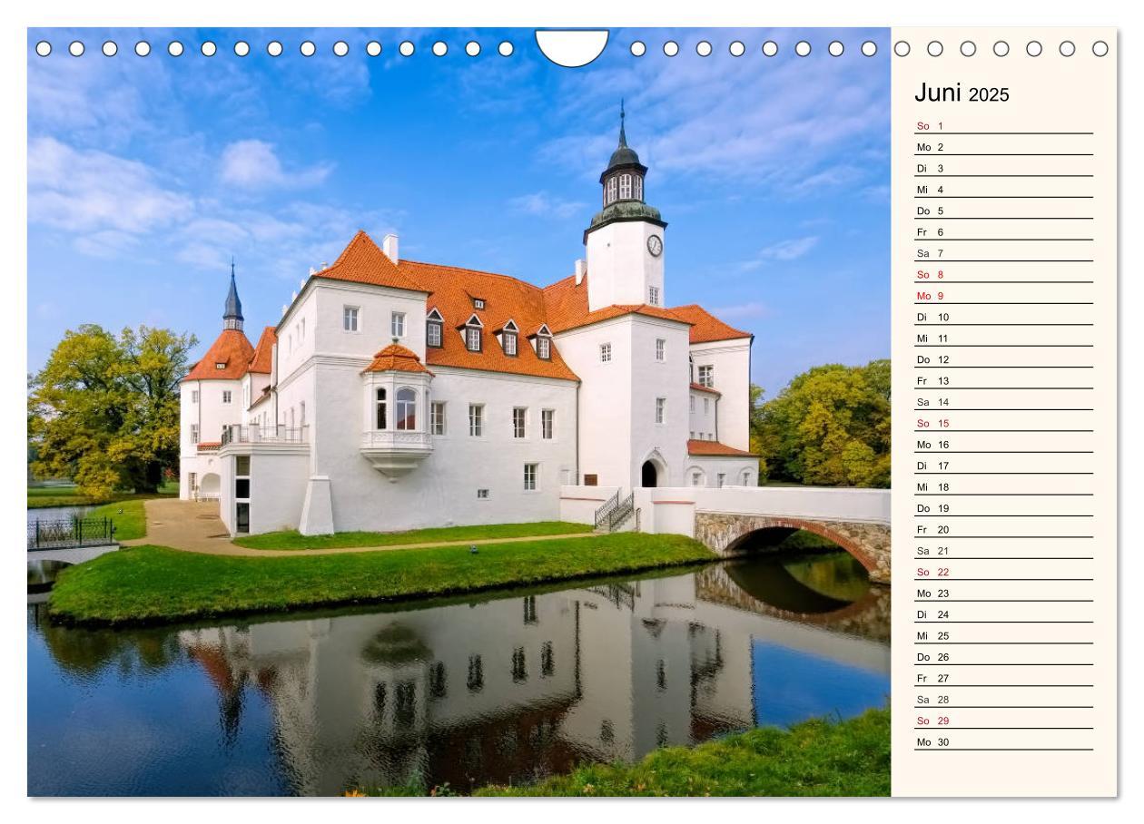 Bild: 9783435448913 | Schlösser der Niederlausitz (Wandkalender 2025 DIN A4 quer),...