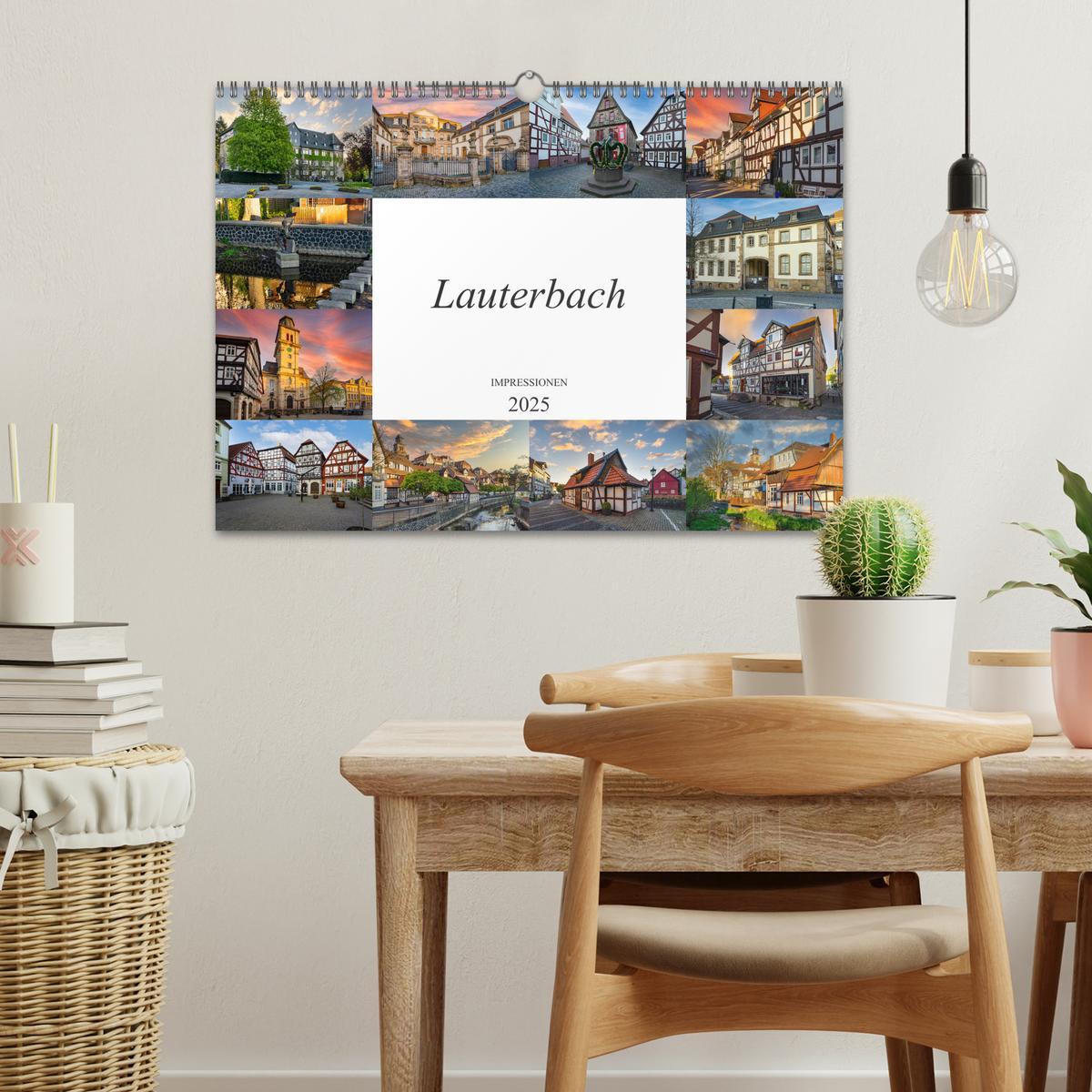 Bild: 9783435025909 | Lauterbach Impressionen (Wandkalender 2025 DIN A3 quer), CALVENDO...