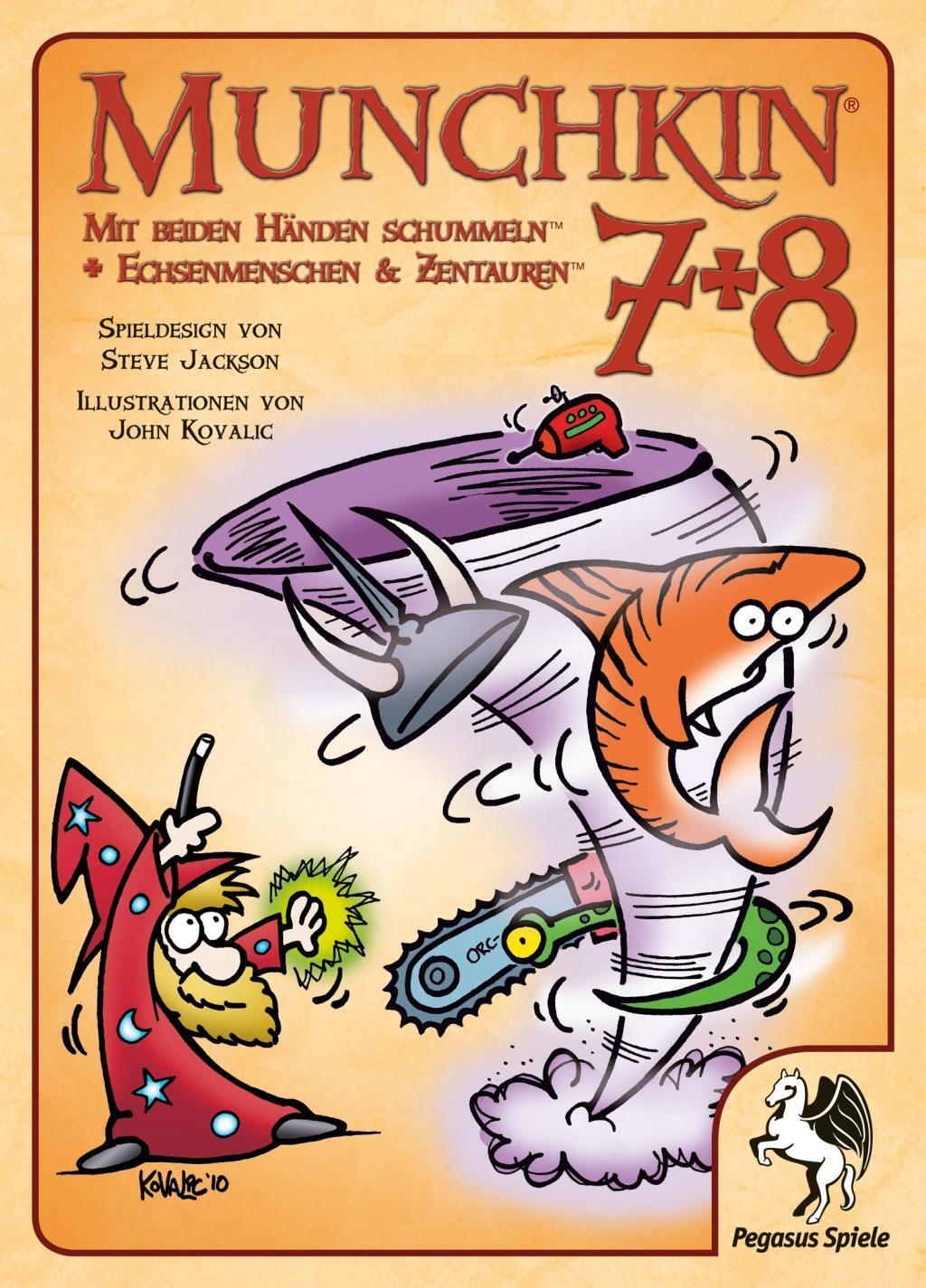 Cover: 4250231709920 | Munchkin 7+8 | Spiel | Deutsch | 2016 | Pegasus | EAN 4250231709920