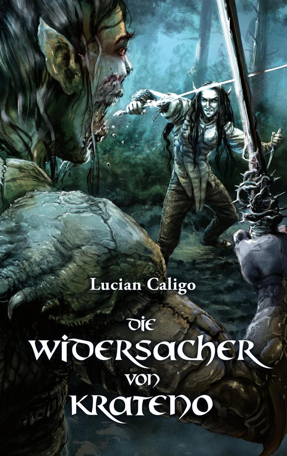 Cover: 9783739246376 | Die Widersacher von Krateno | Lucian Caligo | Taschenbuch | Paperback