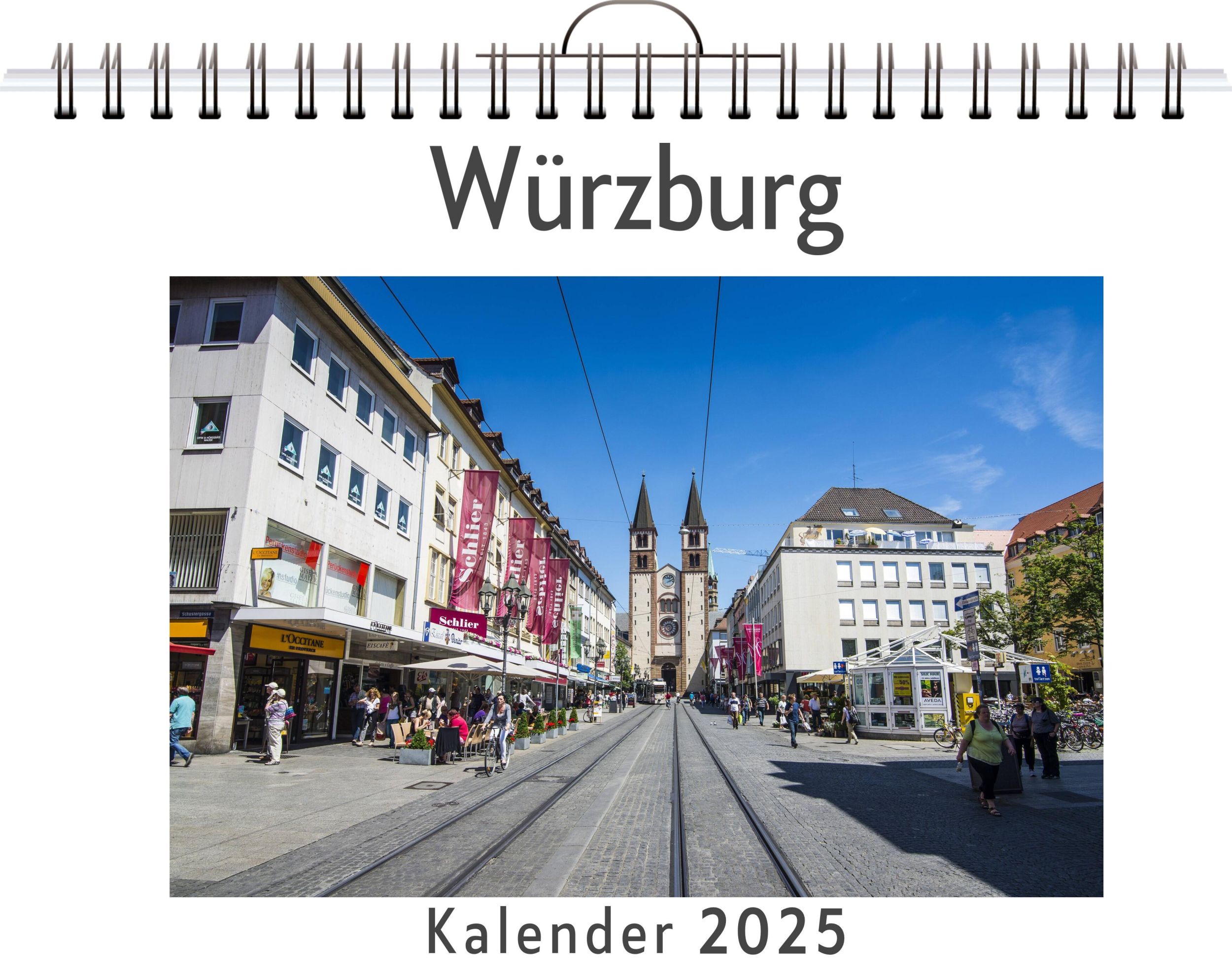 Cover: 9783759125491 | Würzburg | Mia Friedrich | Kalender | Kalender | 14 S. | Deutsch