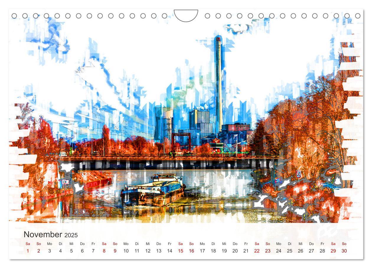 Bild: 9783457224823 | Ruhrpott Art (Wandkalender 2025 DIN A4 quer), CALVENDO Monatskalender