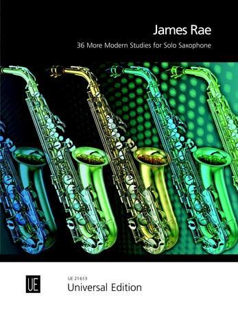 Cover: 9790008084348 | 36 More Modern Studies | für Saxophon (S/A/T/Bar). | James Rae | Buch