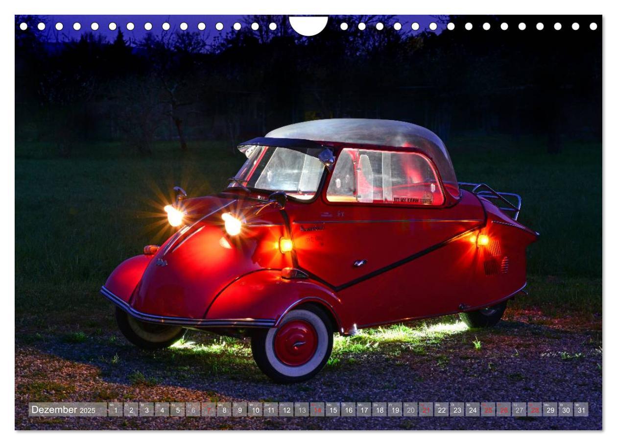 Bild: 9783435612956 | Messerschmitt KR 200 Kabinenroller (Wandkalender 2025 DIN A4 quer),...