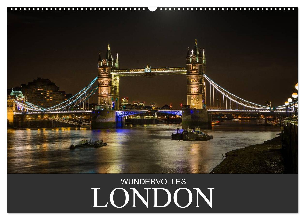 Cover: 9783435653980 | Wundervolles London (Wandkalender 2025 DIN A2 quer), CALVENDO...