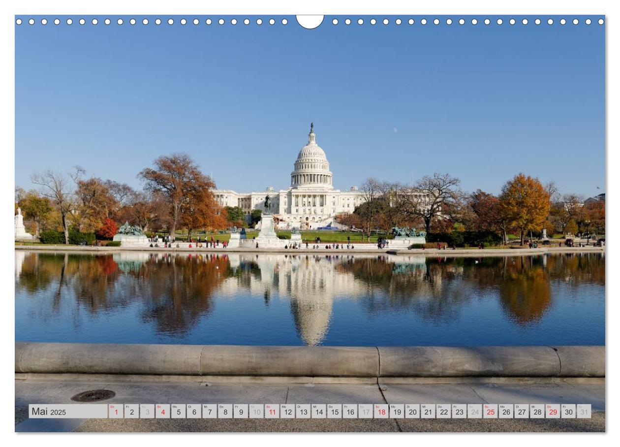 Bild: 9783435719327 | Washington D.C. (Wandkalender 2025 DIN A3 quer), CALVENDO...