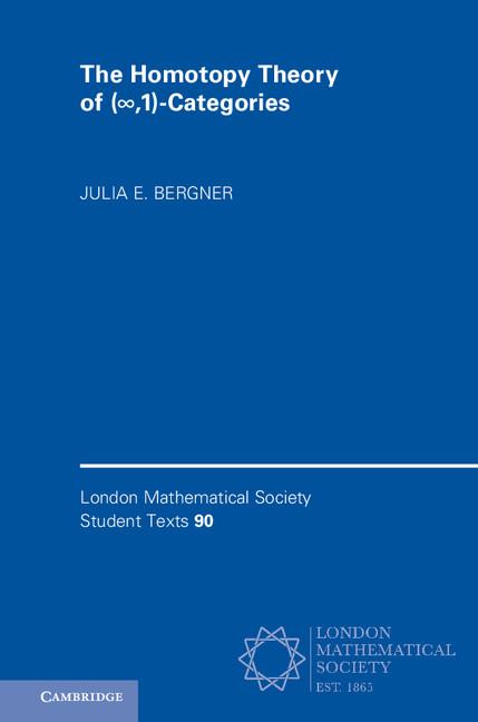 Cover: 9781107499027 | The Homotopy Theory of (¿,1)-Categories | Julia E. Bergner | Buch