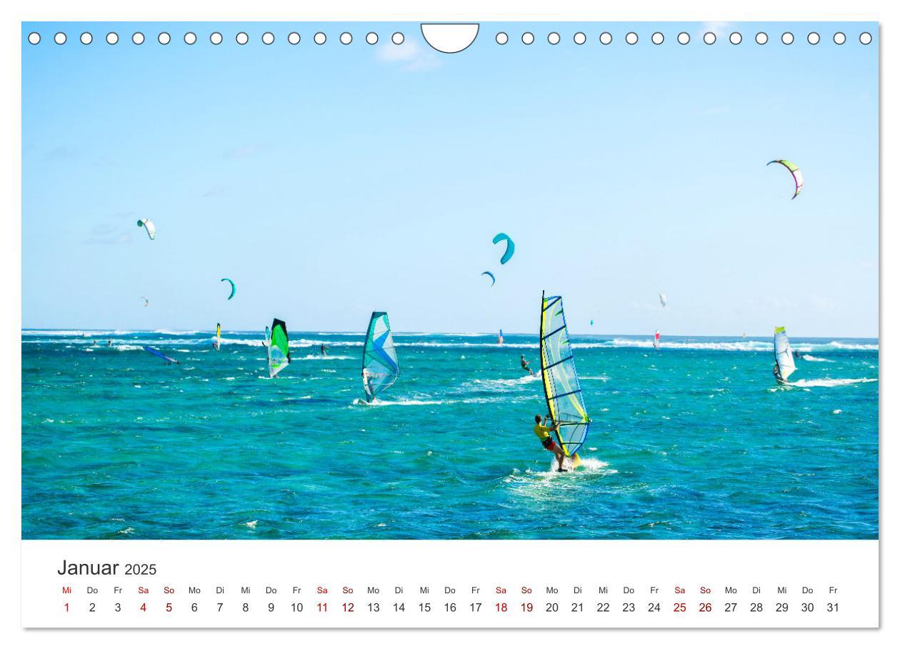 Bild: 9783383927898 | Windsurfen - Wellen und Wind (Wandkalender 2025 DIN A4 quer),...