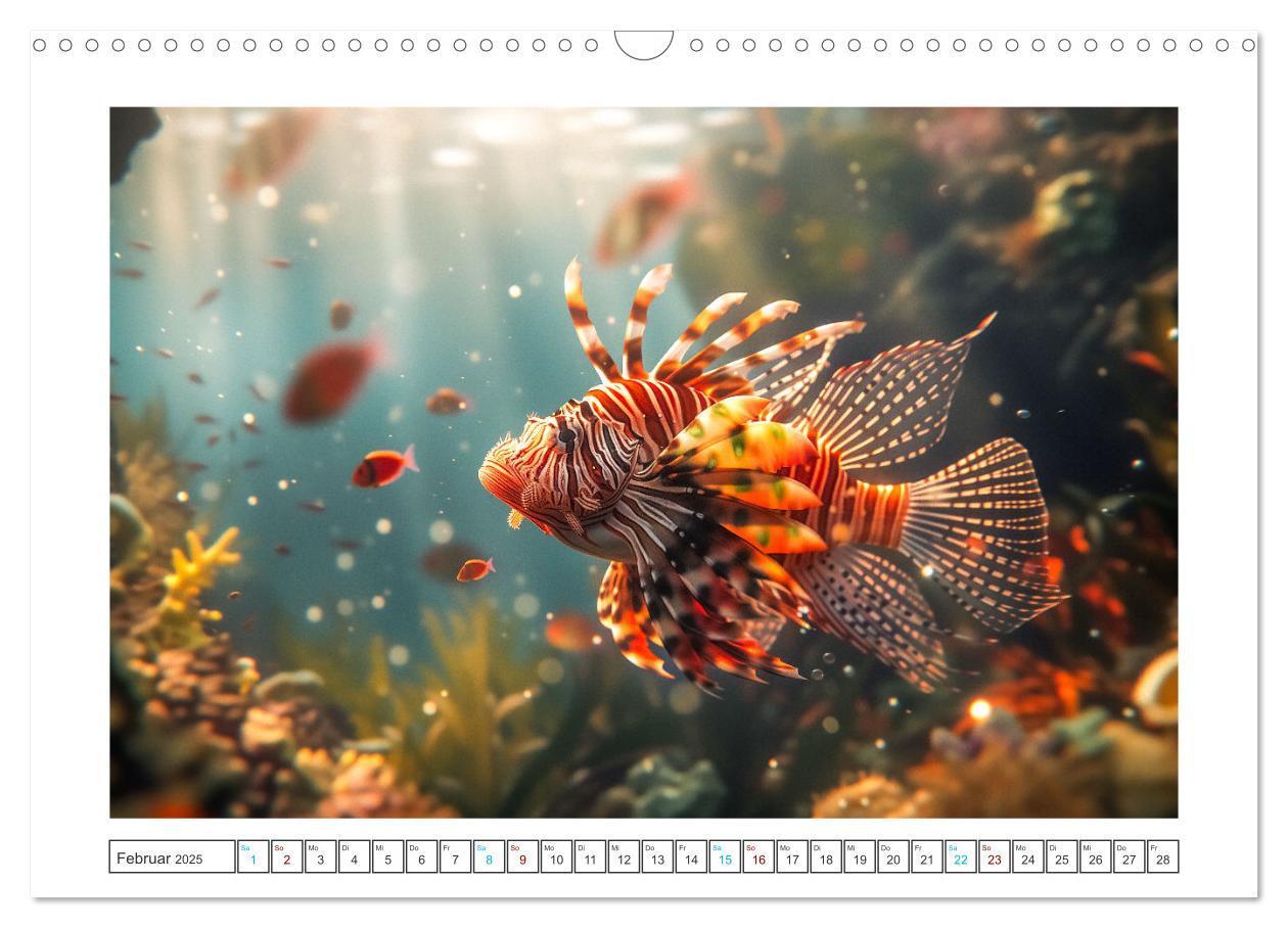 Bild: 9783383784378 | Exotische Fische (Wandkalender 2025 DIN A3 quer), CALVENDO...