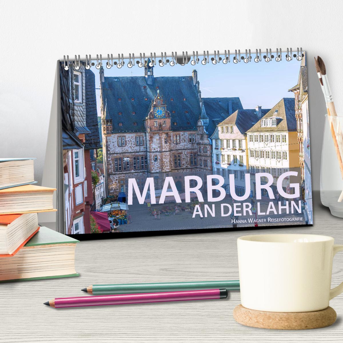 Bild: 9783435333677 | Marburg an der Lahn (Tischkalender 2025 DIN A5 quer), CALVENDO...