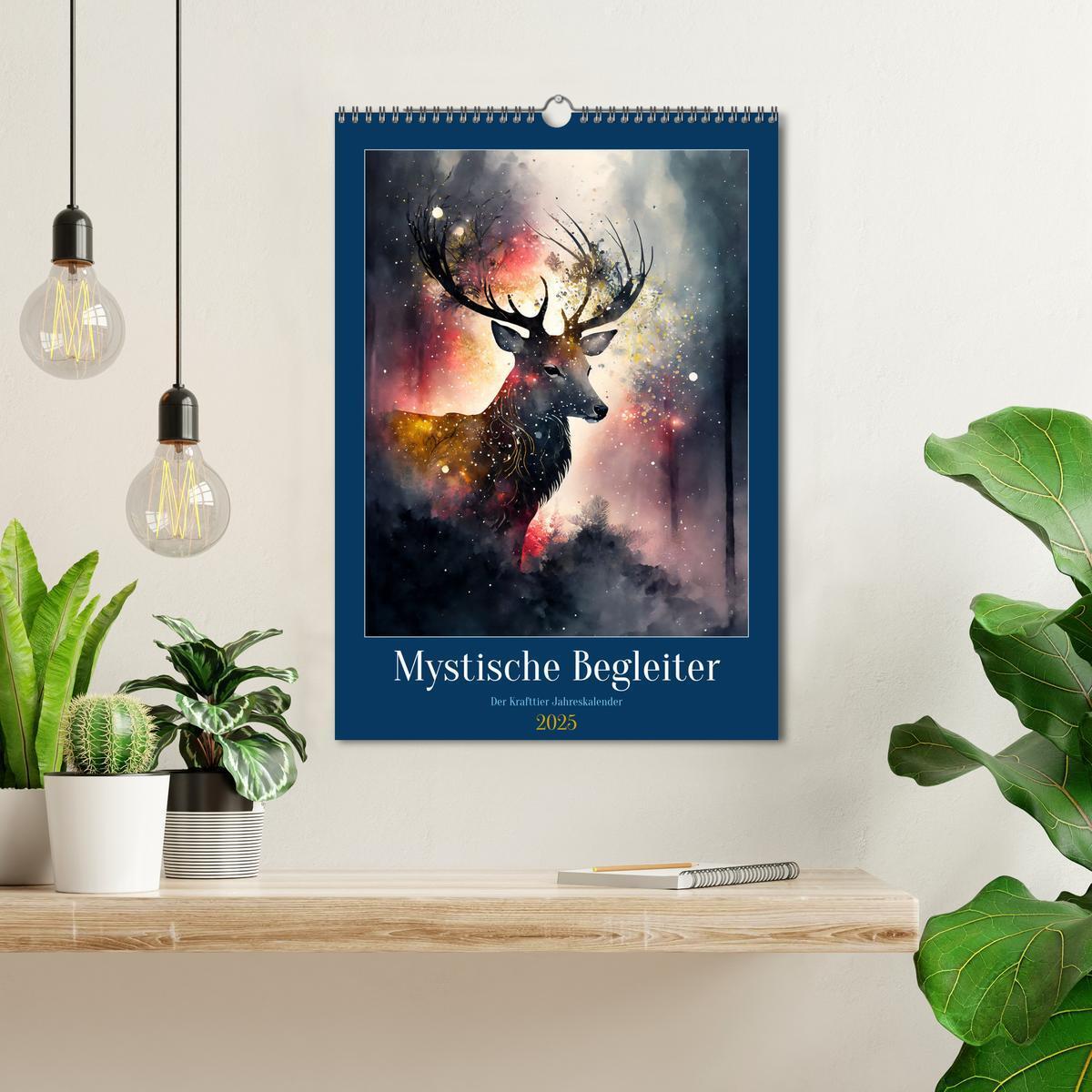 Bild: 9783435843749 | Mystische Begleiter (Wandkalender 2025 DIN A3 hoch), CALVENDO...