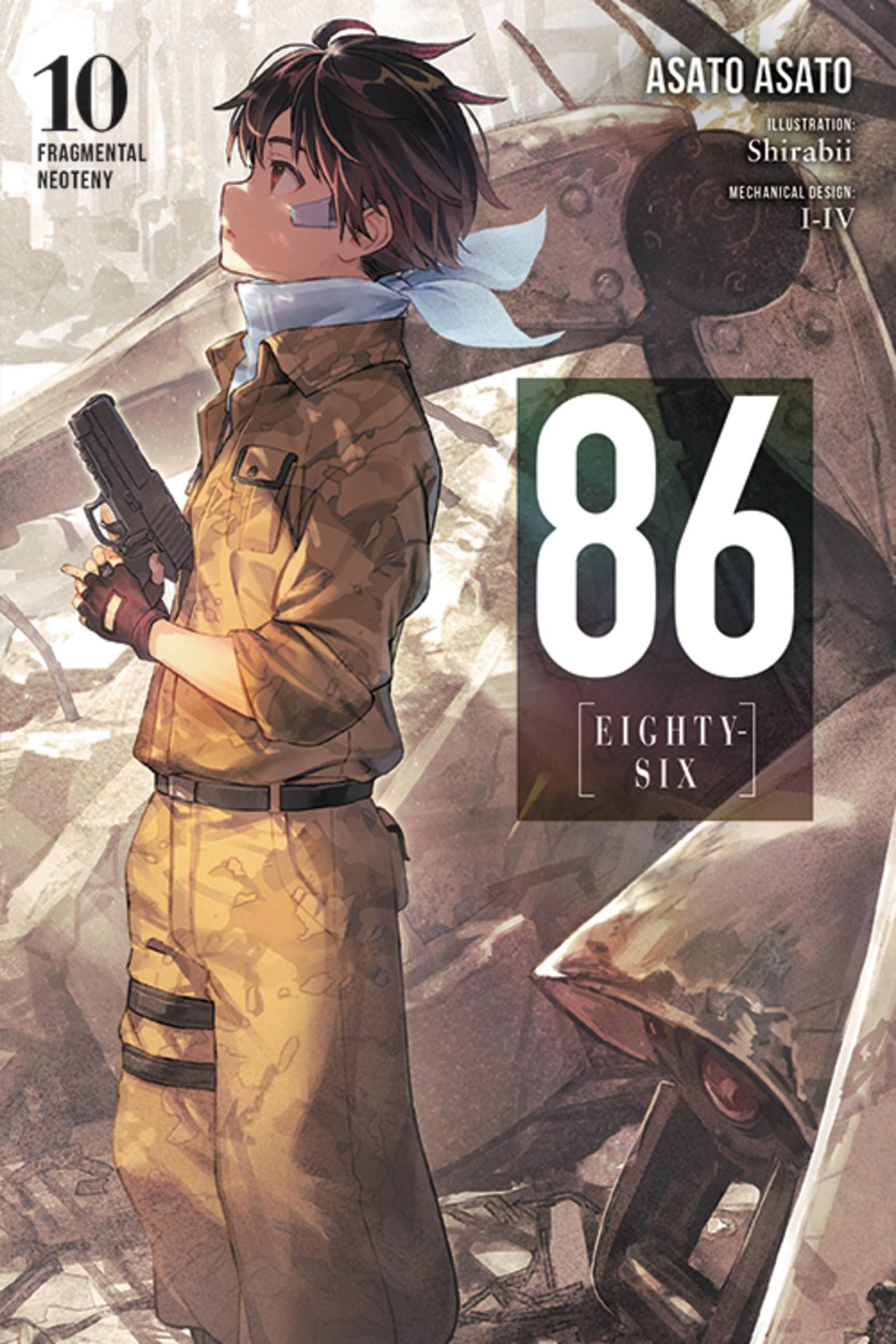 Cover: 9781975343347 | 86--Eighty-Six, Vol. 10 (Light Novel) | Fragmental Neoteny Volume 10