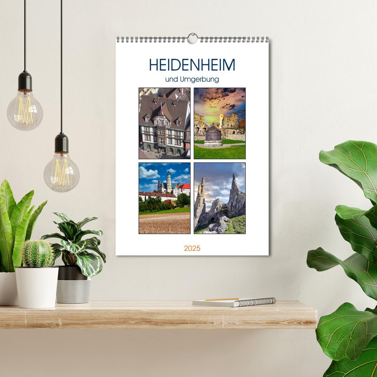 Bild: 9783435902408 | Heidenheim und Umgebung (Wandkalender 2025 DIN A3 hoch), CALVENDO...