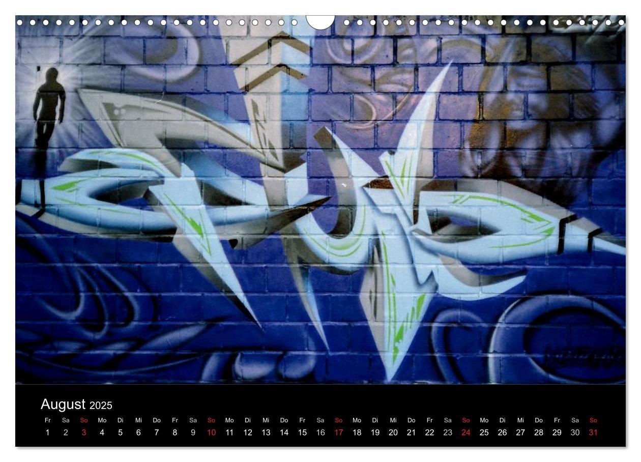 Bild: 9783435770816 | Graffiti - Kunst aus der Dose (Wandkalender 2025 DIN A3 quer),...