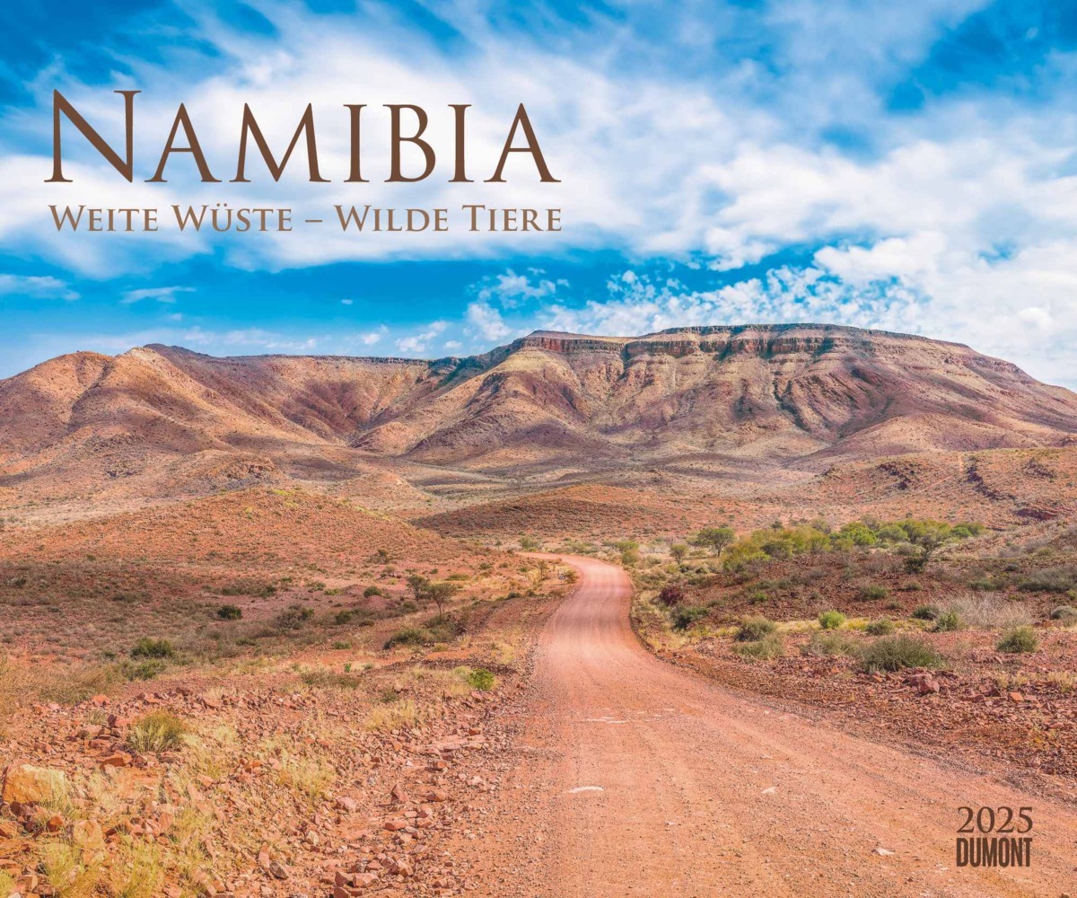 Cover: 4250809653761 | DUMONT - Namibia 2025 Wandkalender, 60x50cm, Fotokunst-Kalender mit...