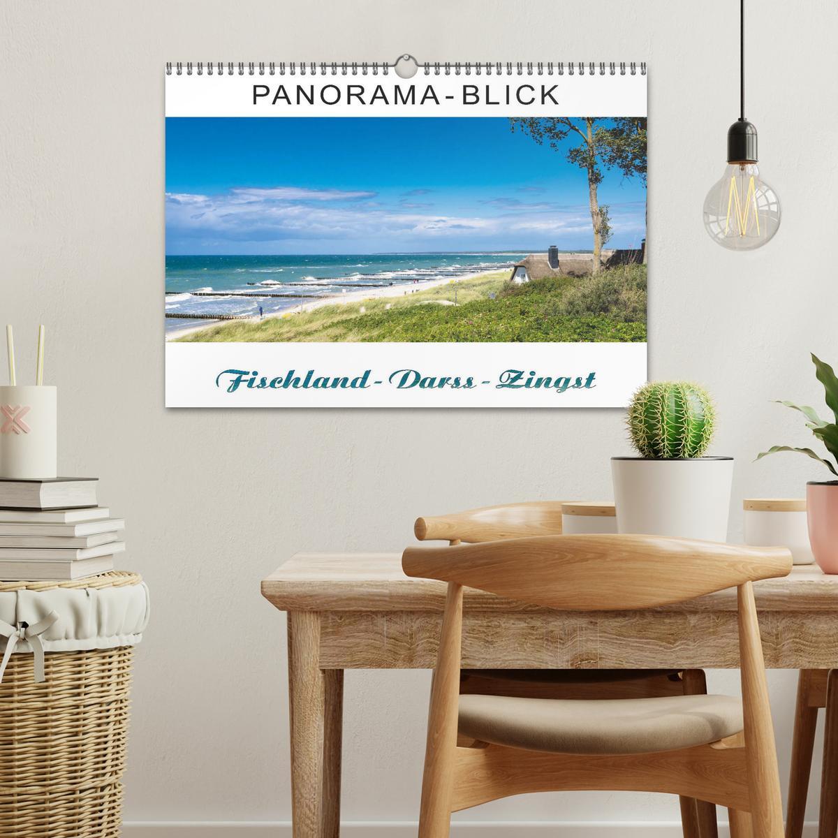 Bild: 9783435357581 | Panorama-Blick Fischland-Darss-Zingst (Wandkalender 2025 DIN A3...