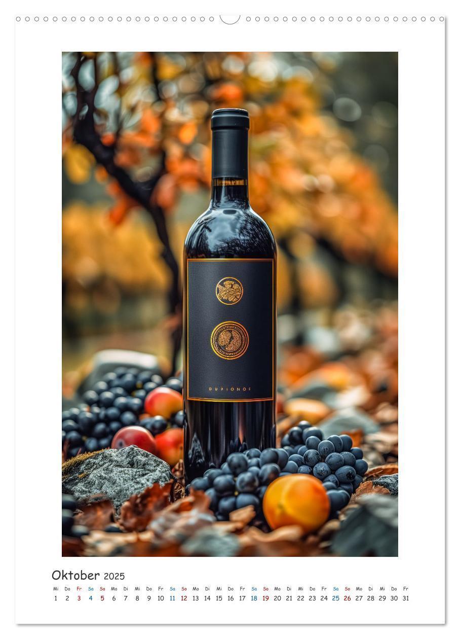 Bild: 9783457136164 | Ode an den Wein (hochwertiger Premium Wandkalender 2025 DIN A2...