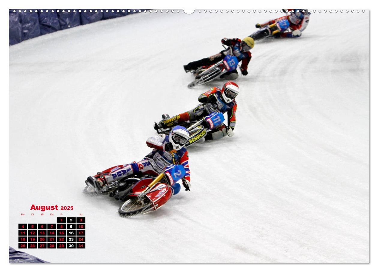 Bild: 9783435129881 | Ice Speedway (hochwertiger Premium Wandkalender 2025 DIN A2 quer),...