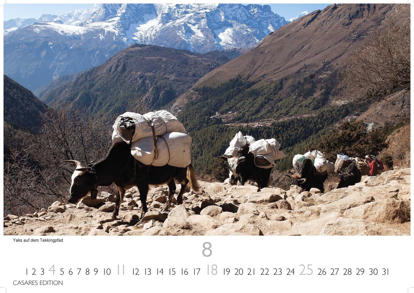 Bild: 9789918620883 | Nepal 2024 L 35x50cm | Kalender | 14 S. | Deutsch | 2024