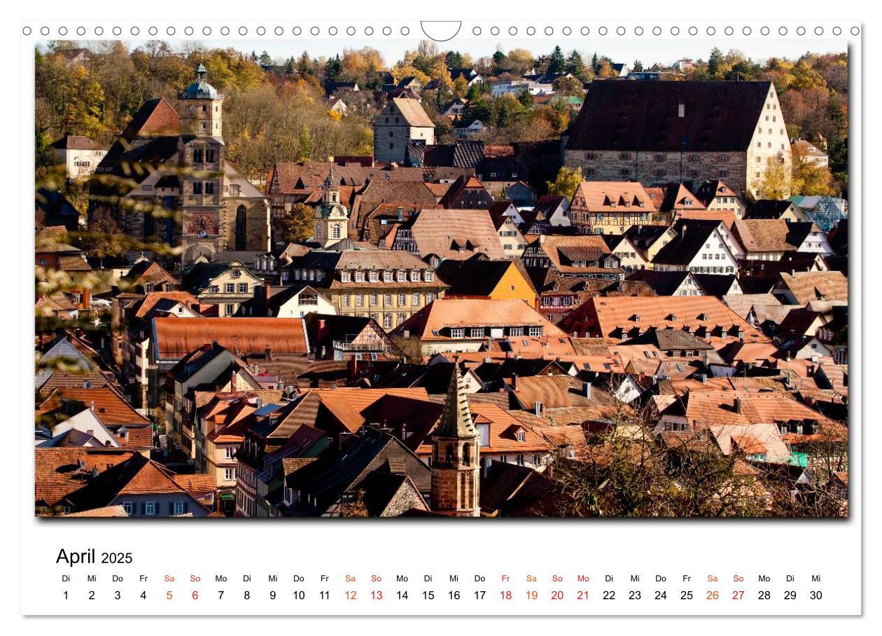 Bild: 9783435733194 | Aus der Ferne: Schwäbisch Hall 2025 (Wandkalender 2025 DIN A3...