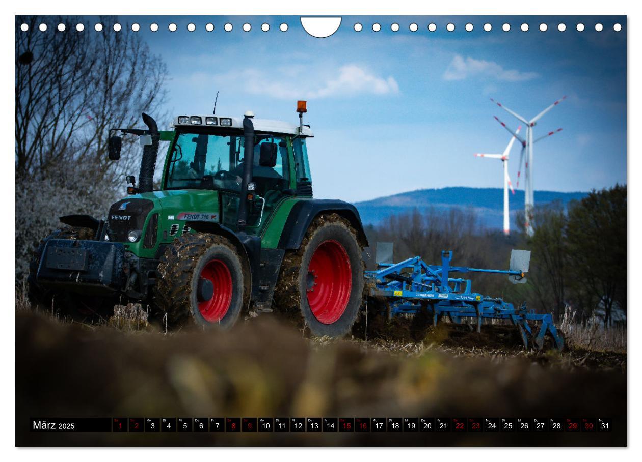 Bild: 9783383844621 | Agrartechnik (Wandkalender 2025 DIN A4 quer), CALVENDO Monatskalender