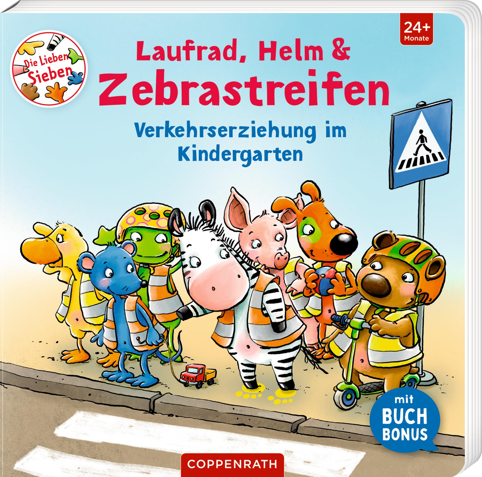 Cover: 9783649672197 | Laufrad, Helm &amp; Zebrastreifen | Verkehrserziehung im Kindergarten