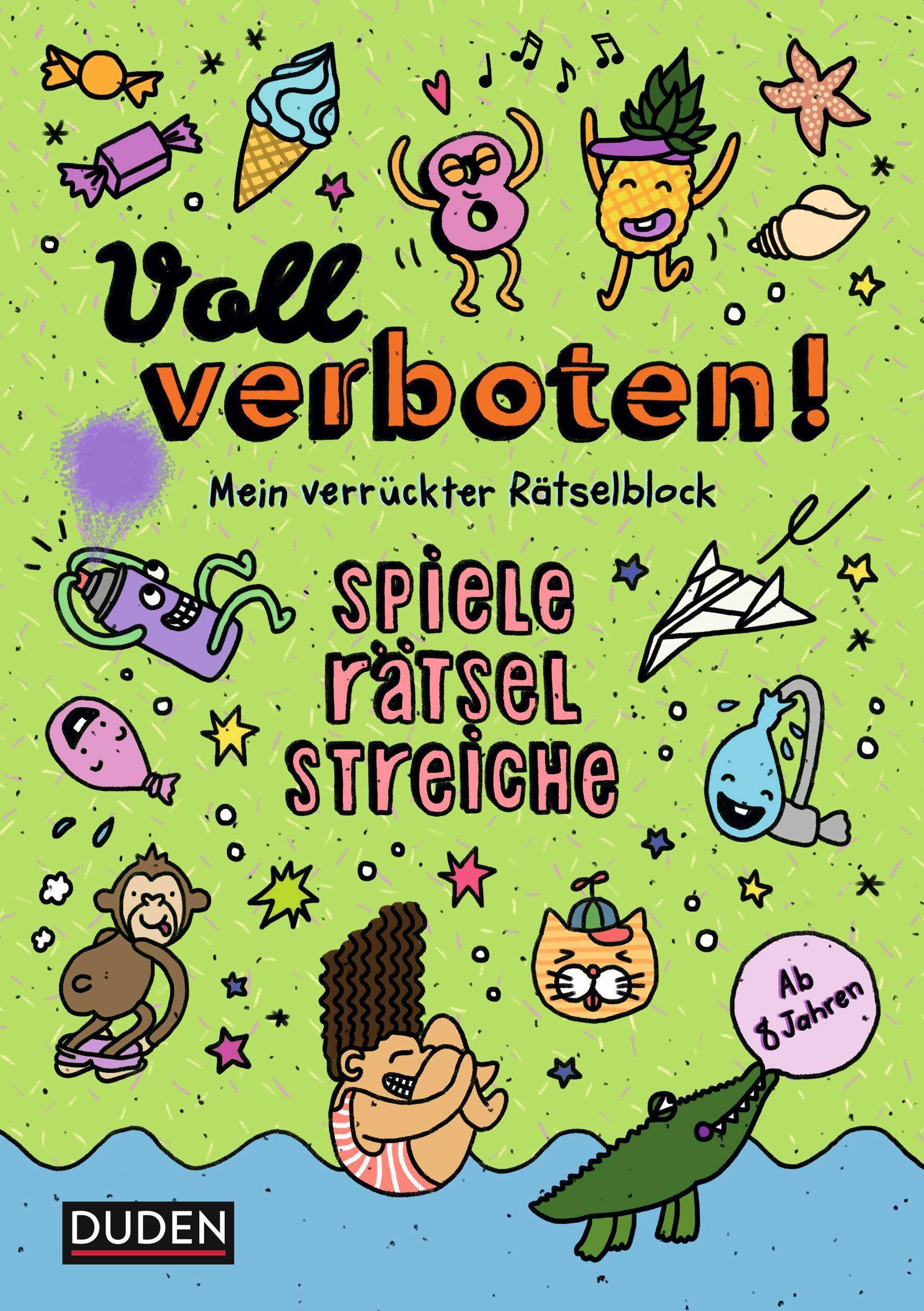 Cover: 9783411762033 | Voll verboten! Mein verrückter Rätselblock 3 - Ab 8 Jahren | Sust