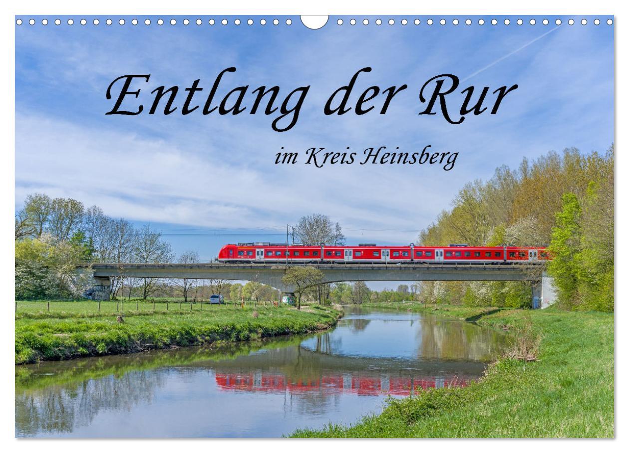 Cover: 9783383855436 | Entlang der Rur im Kreis Heinsberg (Wandkalender 2025 DIN A3 quer),...