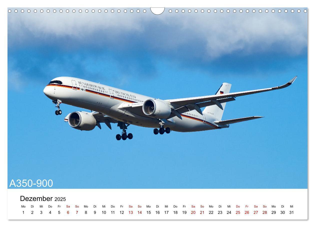 Bild: 9783383969768 | Flugzeuge von Airbus (Wandkalender 2025 DIN A3 quer), CALVENDO...