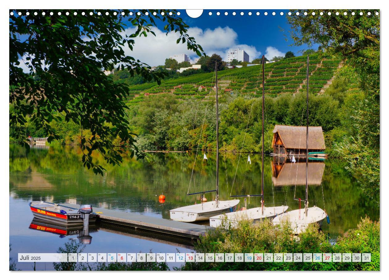 Bild: 9783383911293 | Romantische Orte am Neckar (Wandkalender 2025 DIN A3 quer),...