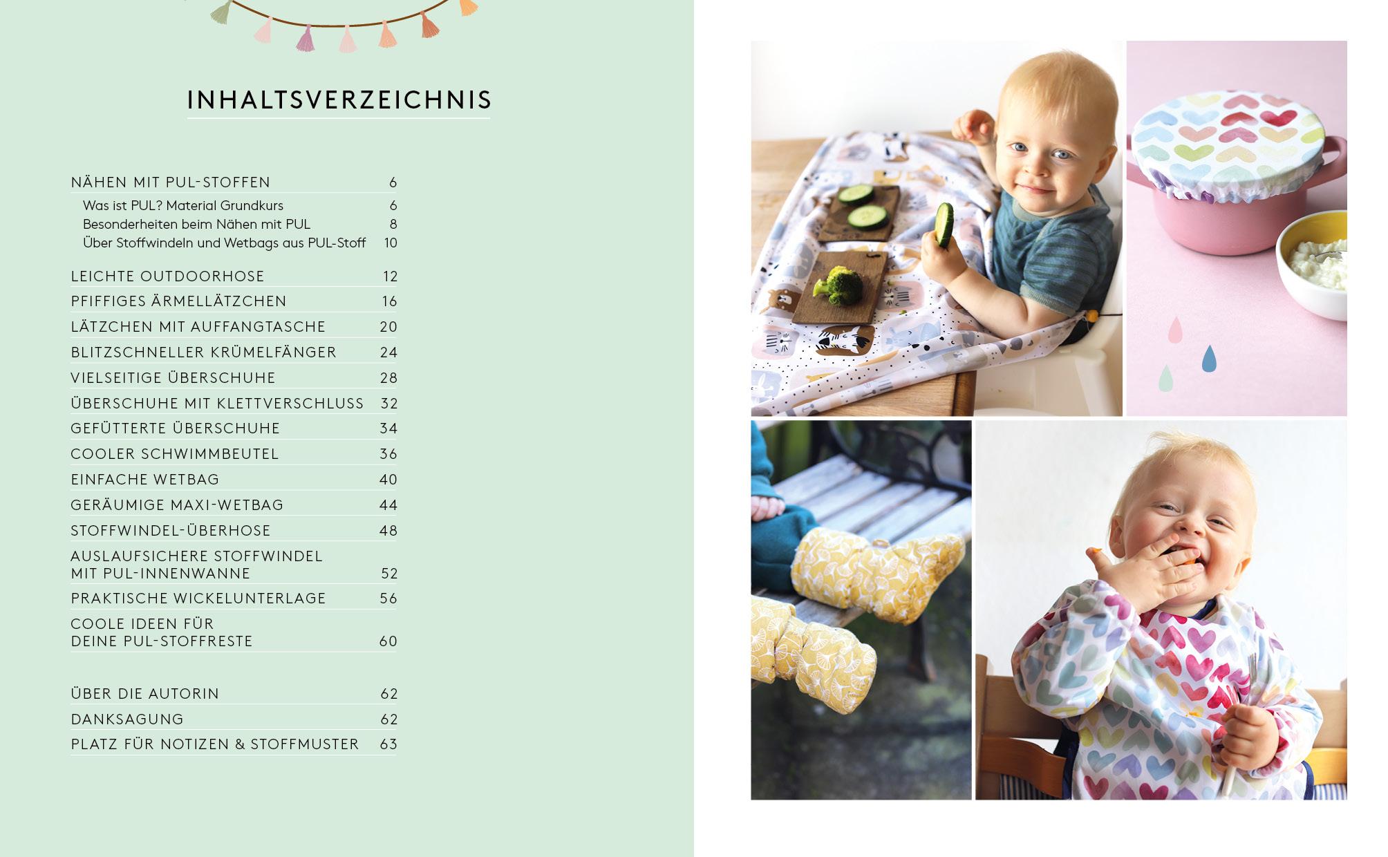 Bild: 9783745908992 | Nähen mit PUL-Stoffen - Ideal für Babys | Leonie Bittrich | Buch