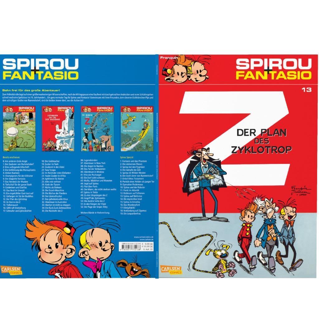 Bild: 9783551772138 | Spirou und Fantasio 13. Der Plan des Zyklotrop | (Neuedition) | Buch