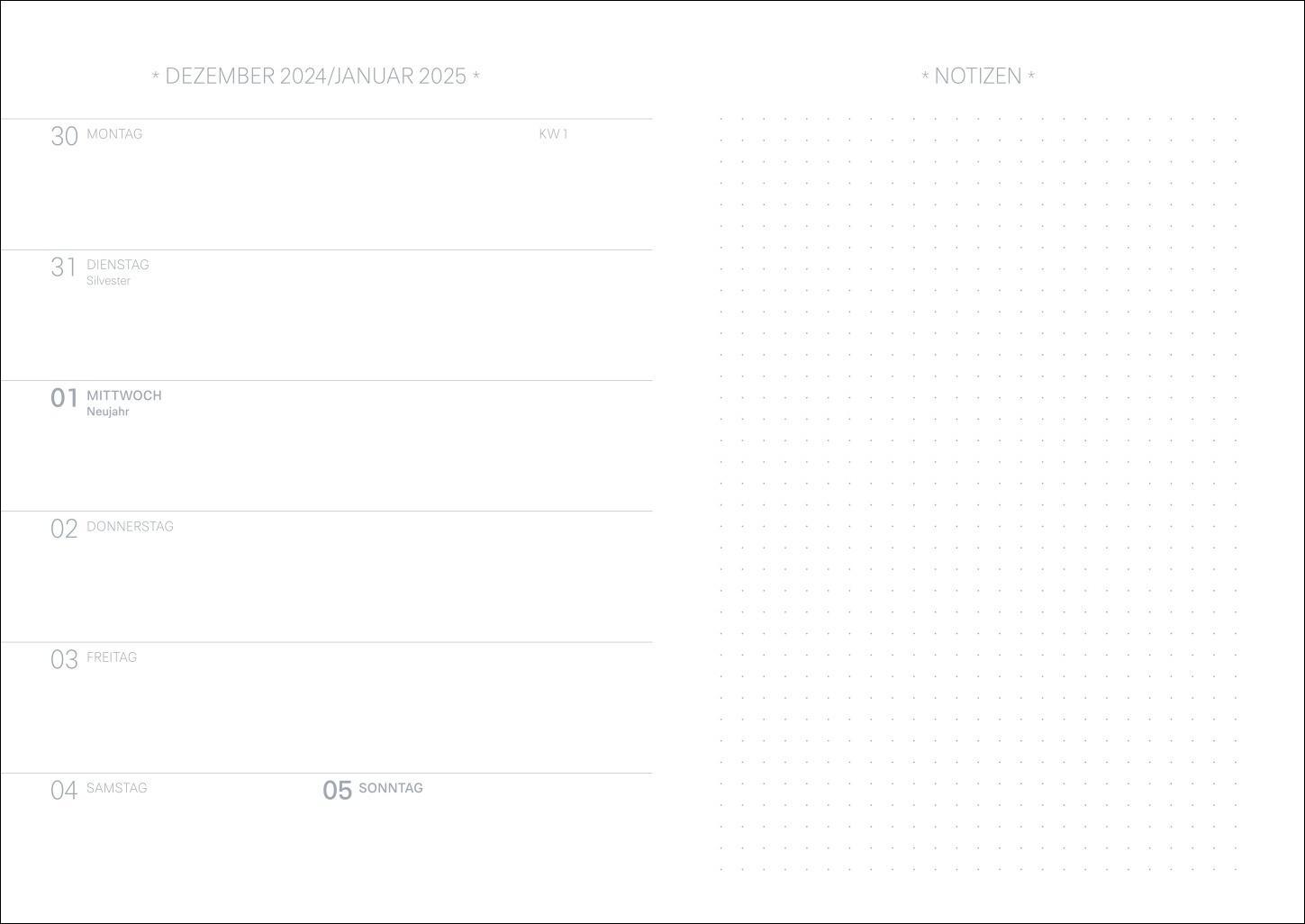 Bild: 9783756408481 | Design Diary Streifen 2025 | Buch | Bullet Journal Kalender Heye