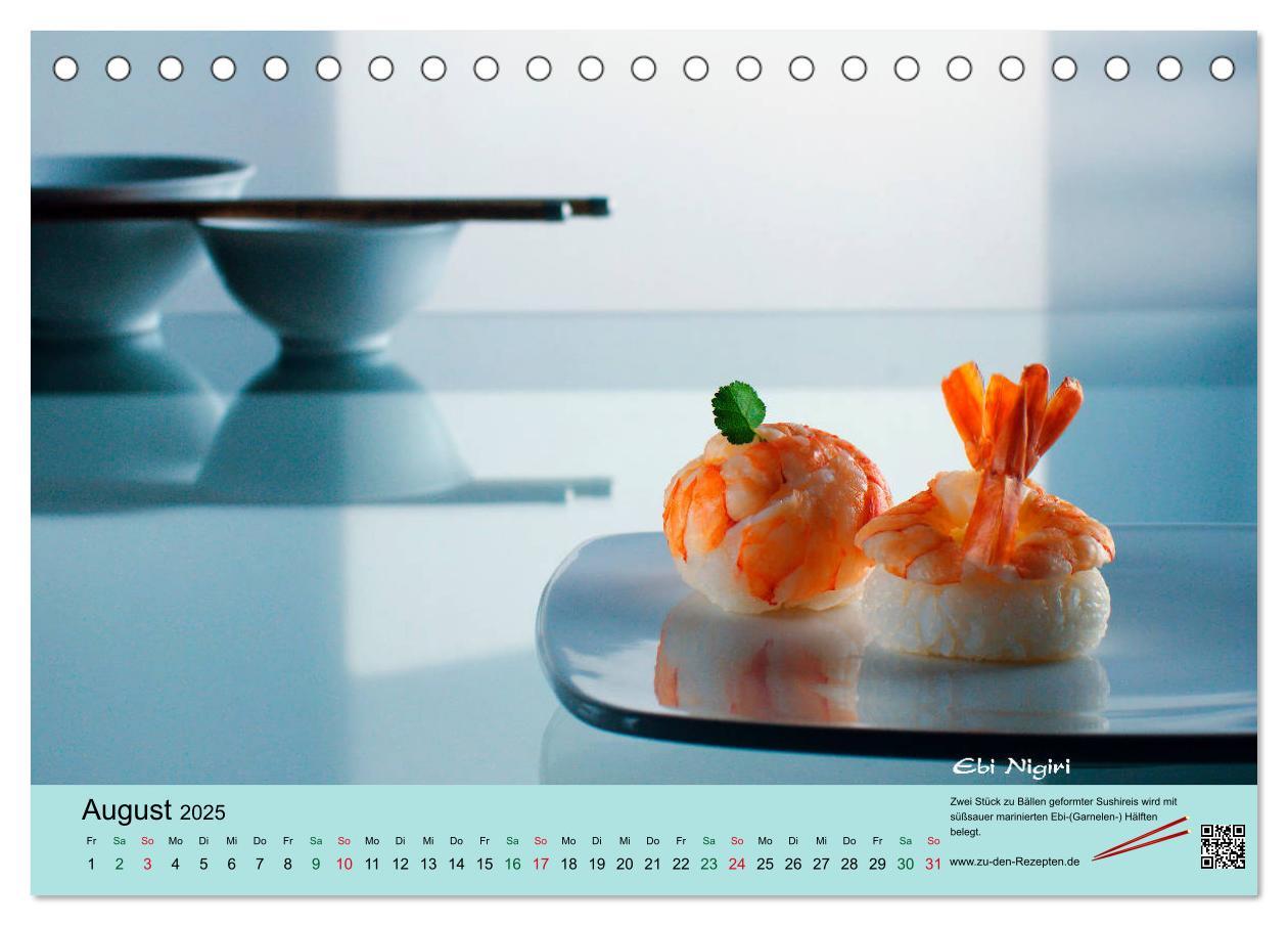 Bild: 9783435458844 | Sushi - Sashimi mit Anleitung für perfektes Gelingen (Tischkalender...