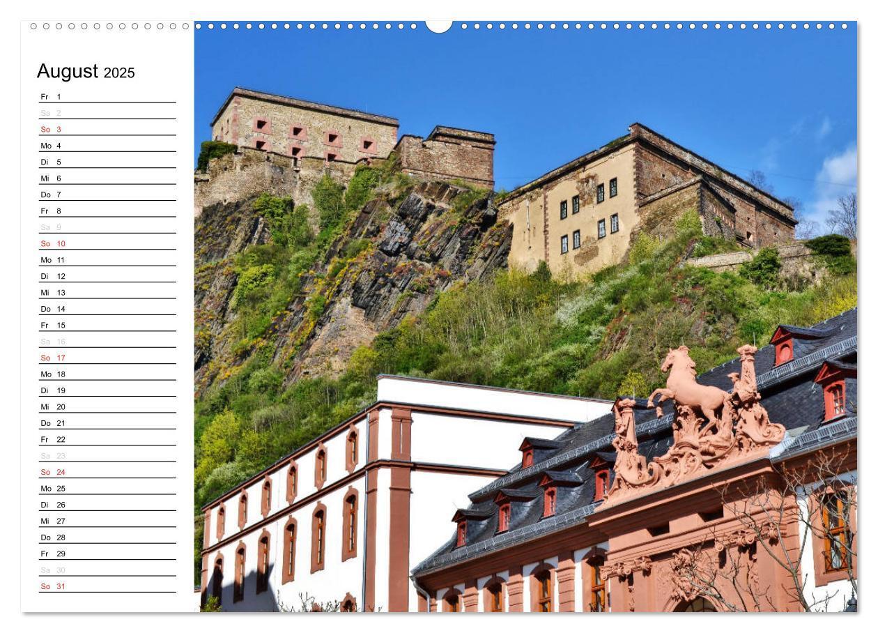 Bild: 9783435605873 | Der Koblenz Kalender (Wandkalender 2025 DIN A2 quer), CALVENDO...