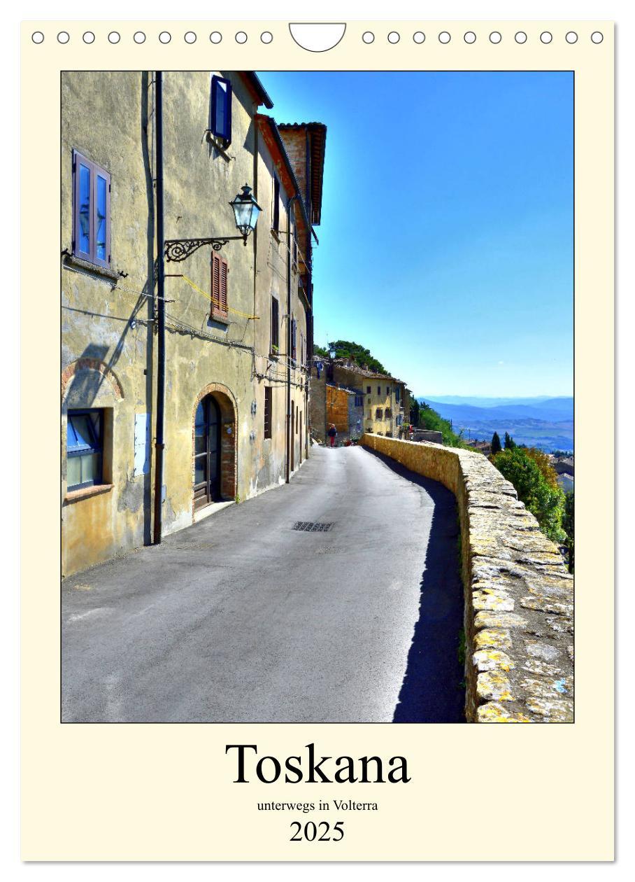 Cover: 9783435955671 | Toskana - Unterwegs in Volterra (Wandkalender 2025 DIN A4 hoch),...