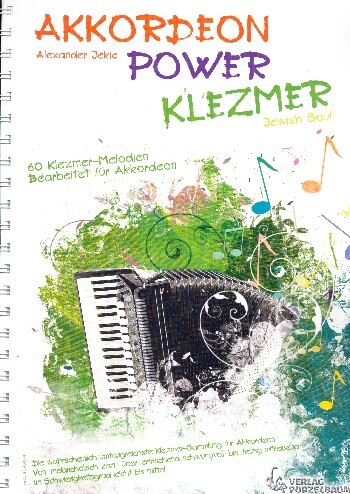 Cover: 9790502462666 | Akkordeon Power Klezmer | Alexander Jekic | Buch | Verlag Purzelbaum