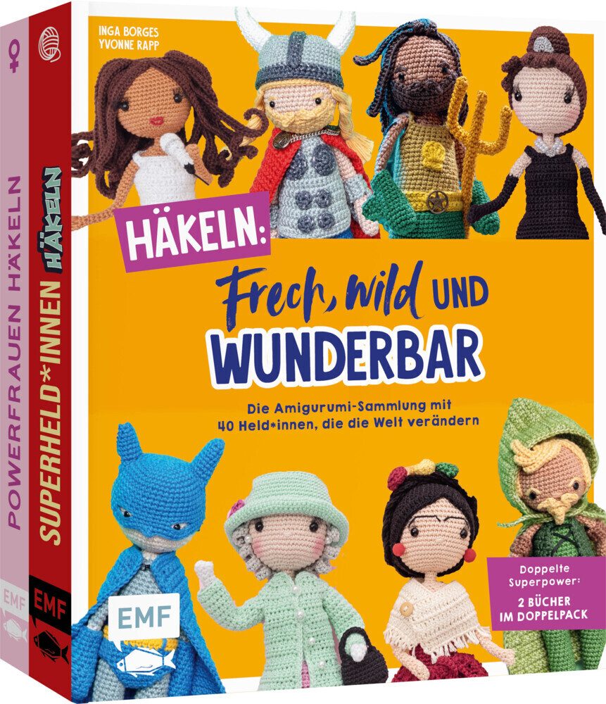 Cover: 9783745916683 | Häkeln: Frech, wild und wunderbar - Die Amigurumi-Sammlung mit 40...