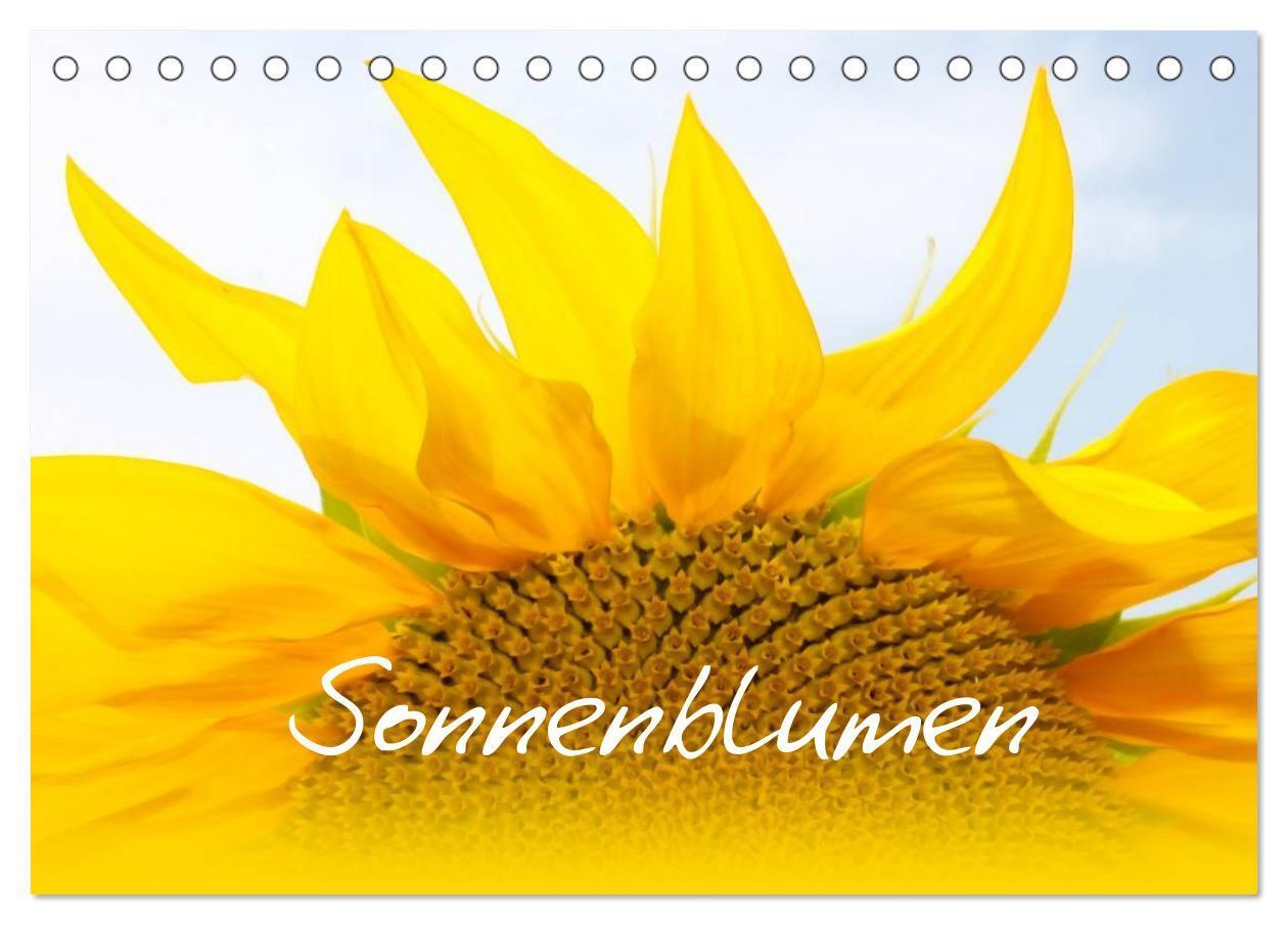 Cover: 9783435798957 | Sonnenblumen - die Blumen der Lebensfreude (Tischkalender 2025 DIN...