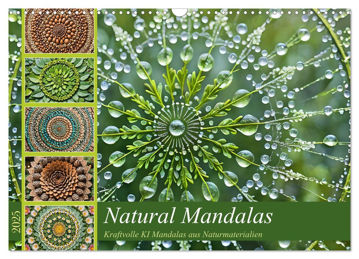 Cover: 9783457156643 | Natural Mandalas - Kraftvolle KI Mandalas aus Naturmaterialien...