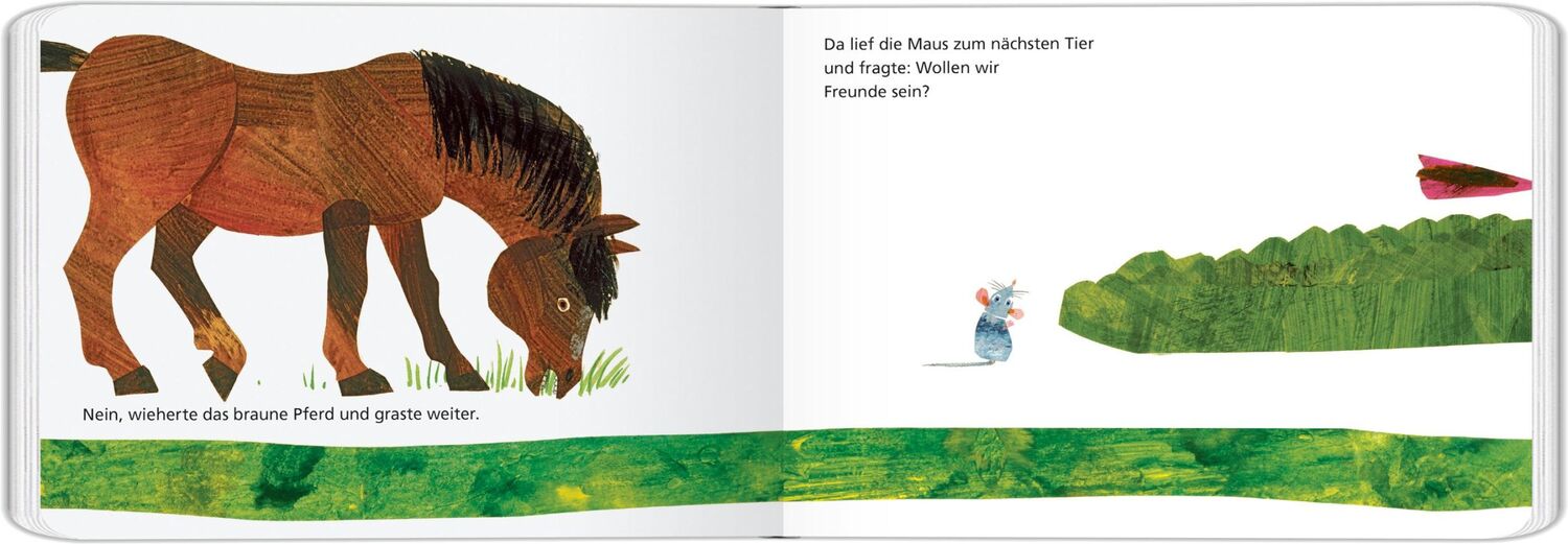 Bild: 9783836961530 | Die kleine Maus sucht einen Freund | Pappausgabe mit echter Buchdecke